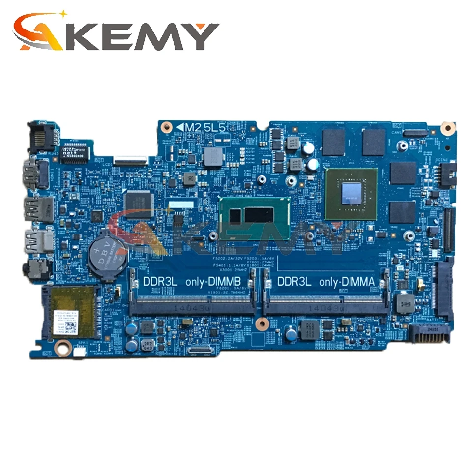 Akemy I5-4210U GT750M 2G для Dell Inspiron 7537 Материнская плата ноутбука DOH50 12311-2 KJ7NX CN-03V4T2 3V4T2