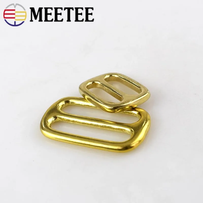 Регулируемая пряжка из твердой латуни для рюкзака аксессуары шитья 2 шт.