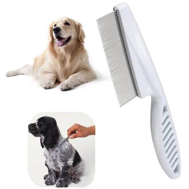 

Pet Cleaning Comb Brush for Pet Cat Dog Care Home Animal Comfort Long Handle Flea Shedding Hair Brush Grooming Comb Protect