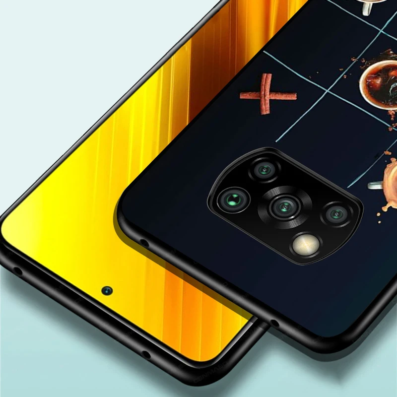 

Black TPU Soft Silicone Cover Coffee in the morning for Xiaomi Mi Note 10T 10 Ultra 9T 9 8 Pro Lite SE 5G Phone Case