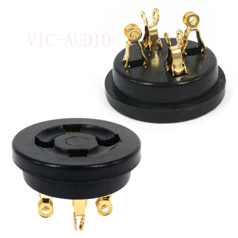 2 шт. 4 контакта для вакуумной трубки 2A3 300B|socket spinner|socket mountsocket relay 8 pins |