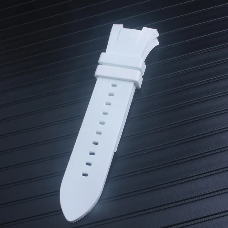 Ремешок для часов 31 мм черный синий белый резиновый ремешок Armani обмен AX1070 AX1107 +