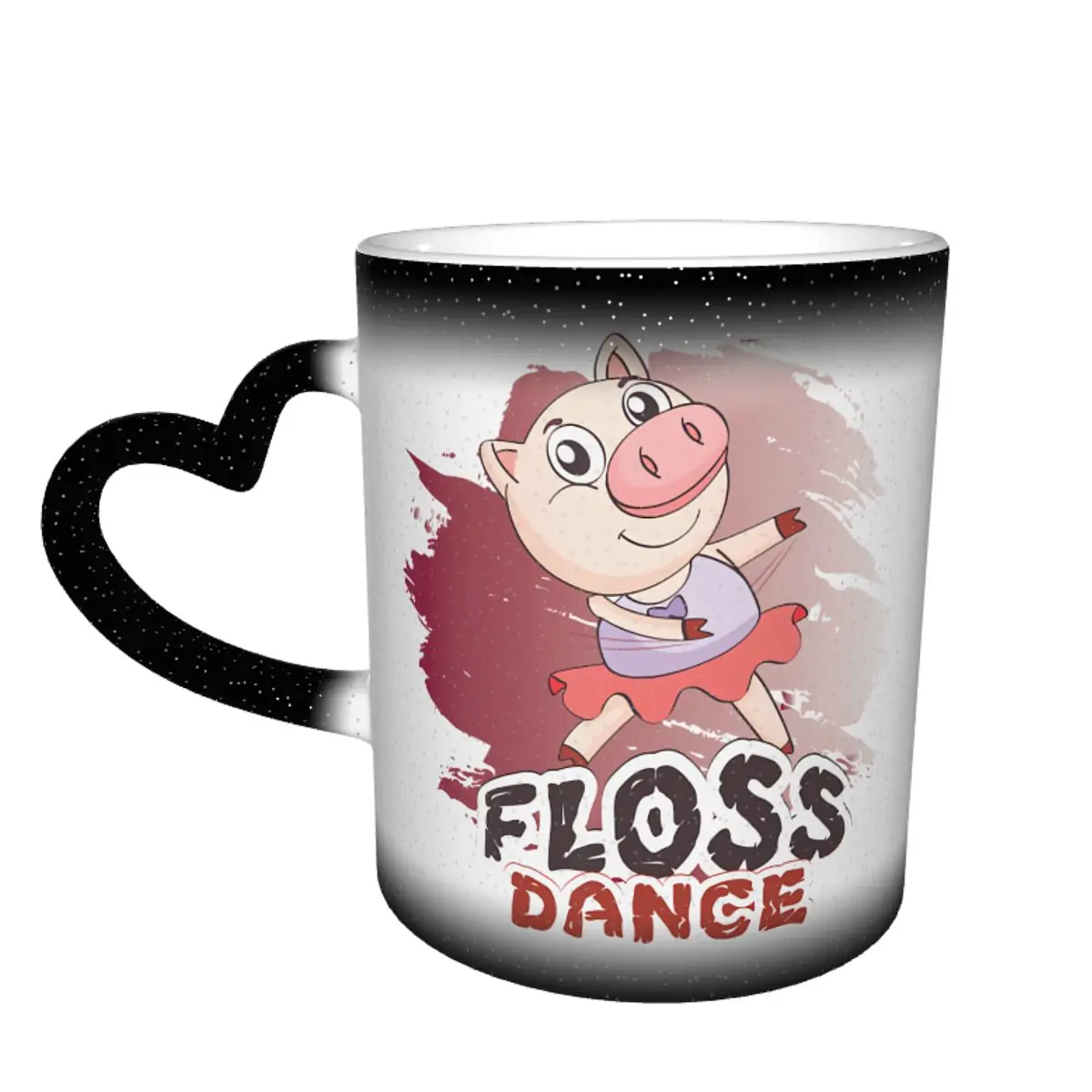 

Pig Mug Cheap Classic Mug Porcelain Coffee The Changes Color Cups