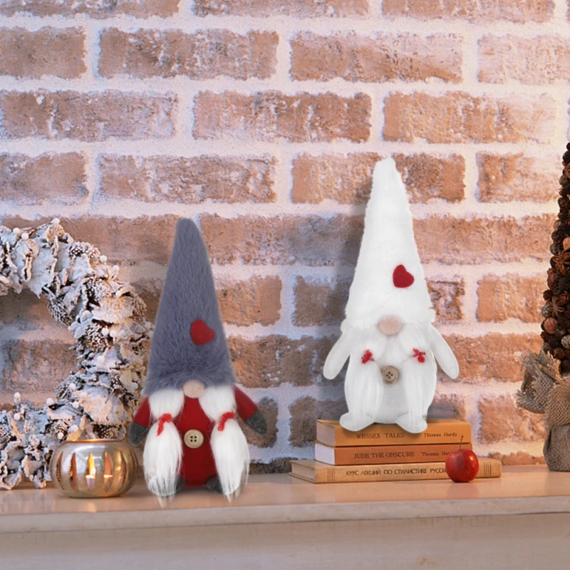 8 дюймов плюшевые гном куклы украшения Шведский Рождественский Санта с