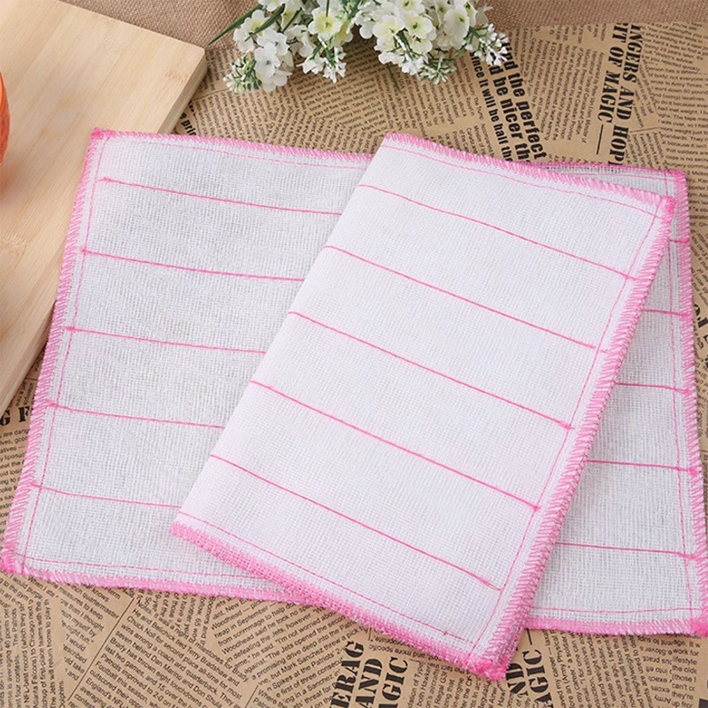 Пятислойная хлопковая пряжа сильный абсорбирующий мягкий чистящий коврик