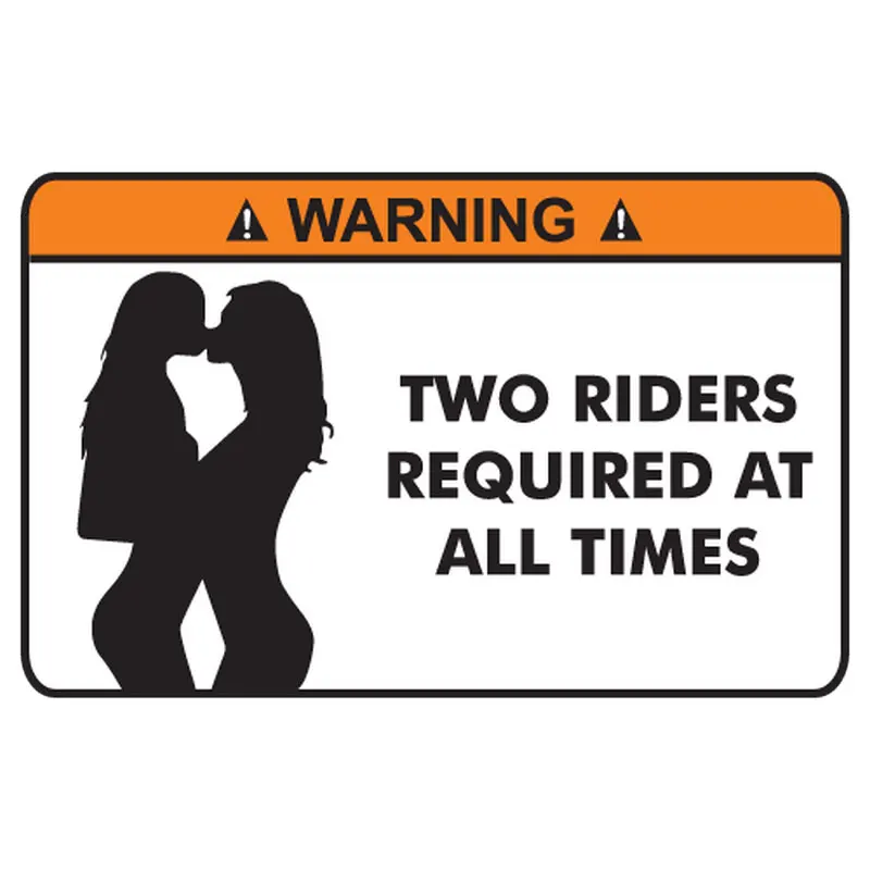 Красивая Автомобильная наклейка для девочек предупреждающий знак ПВХ