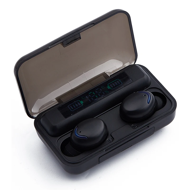 

Наушники-вкладыши TWS Bluetooth Беспроводной наушники 9D стерео спортивная водонепроницаемая гарнитура
