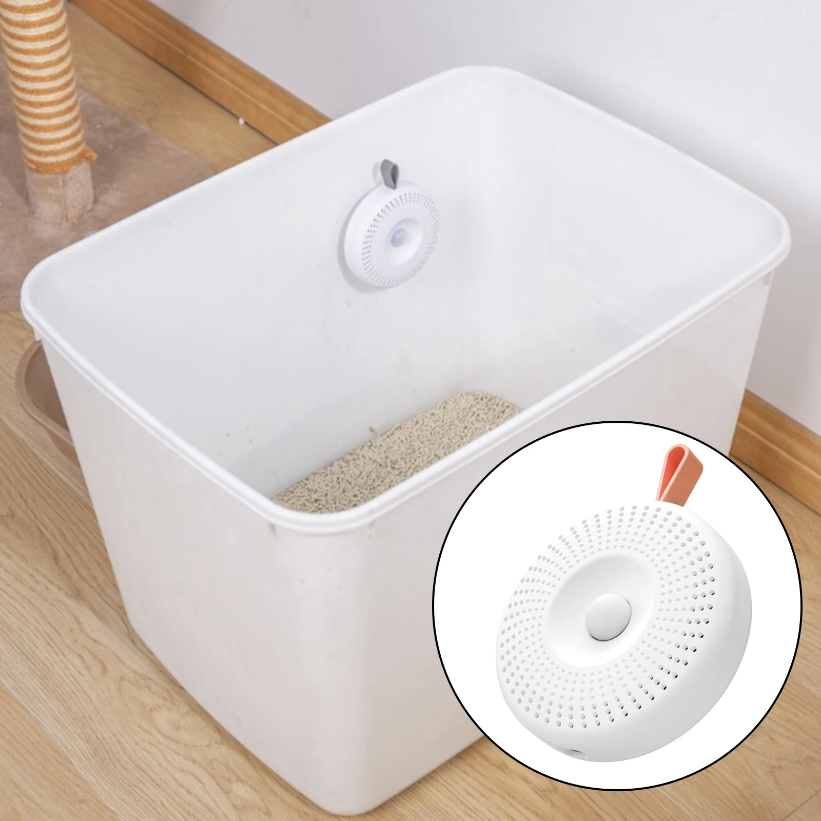 

USB Cat Litter Box Deodorizer Odor Wardrobe Kitchen Shoe Box