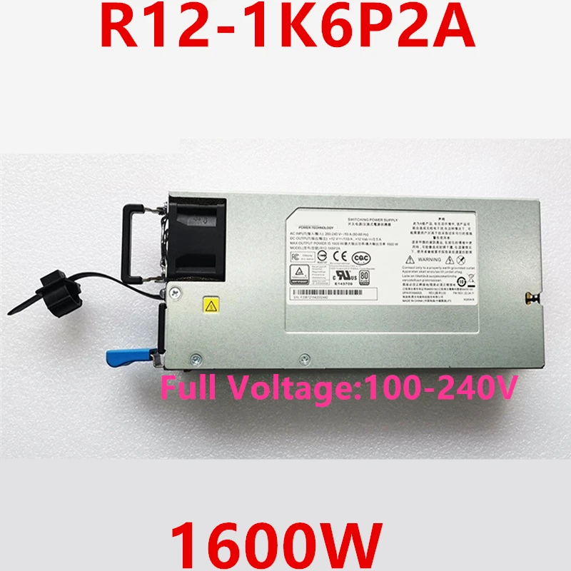 

New Original PSU For Lenovo Thinkserver RQ940 NF8470M3 1600W Switching Power Supply R12-1K6P2A