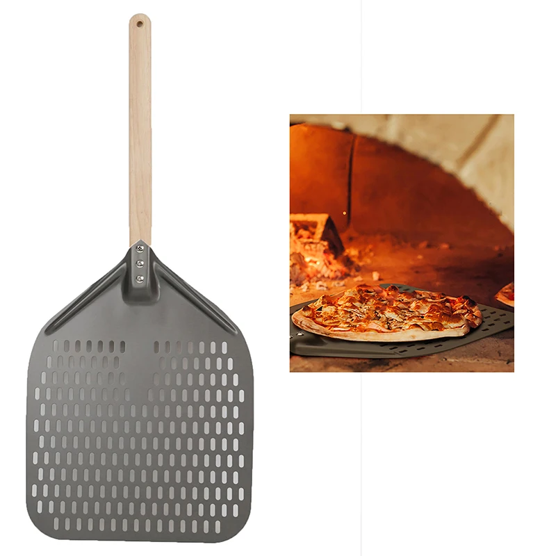 

Новая алюминиевая Лопата для пиццы с длинной ручкой, лопатка для пиццы на заказ, Заводские аксессуары для выпечки