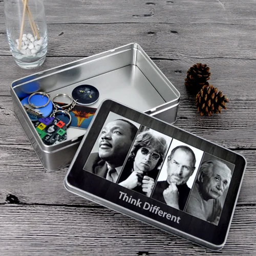 2 шт./упаковка сублимационная коробка для хранения конфет|Коробки и ящики