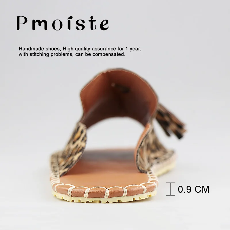 Женские тапочки Модные кисточки 2020 Летняя обувь брендовые пляжные шлепанцы в