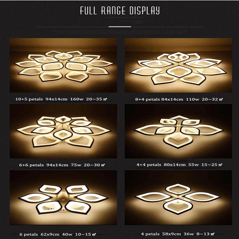 Новинка 2019 IRALAN Современная Цветочная люстра с приложением/светодиодный