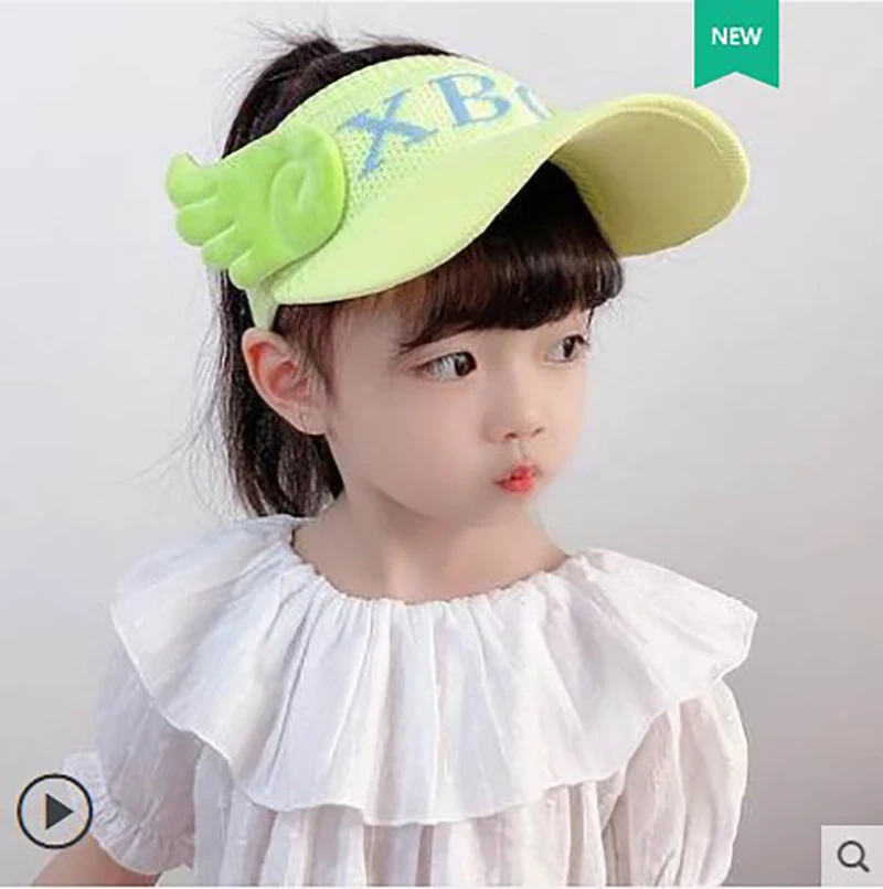 

Fashion New Children's Hats Spring and Summer Sun Hats Girls Summer Travel Beach Big Brimmed Hats Sunscreen Baby Sun Hats