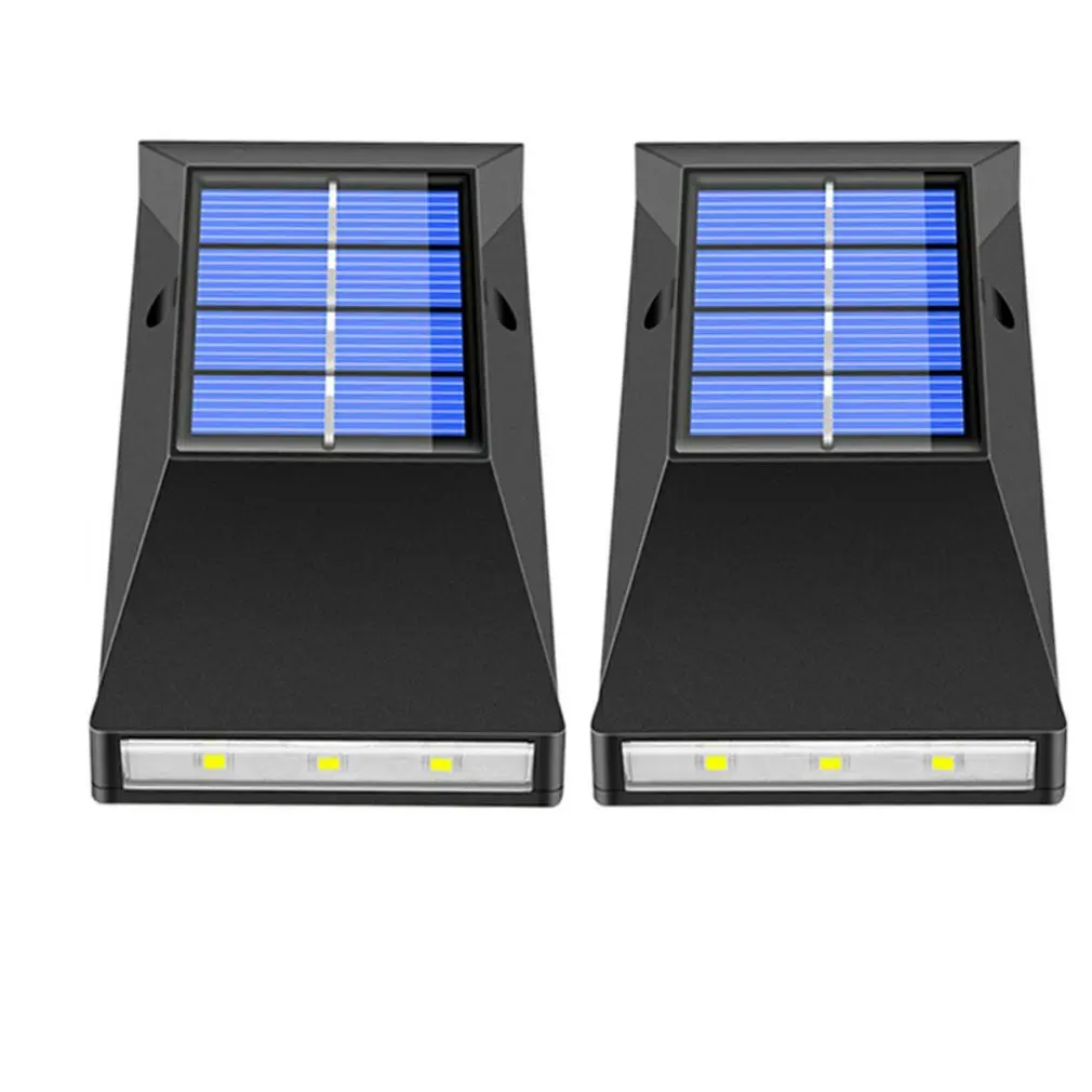 

Powerful LED Solar Light Outdoor Waterproof Solar Powered Lamps Wall Lamps 6LED Street Lighting Lamp Garden Decoration