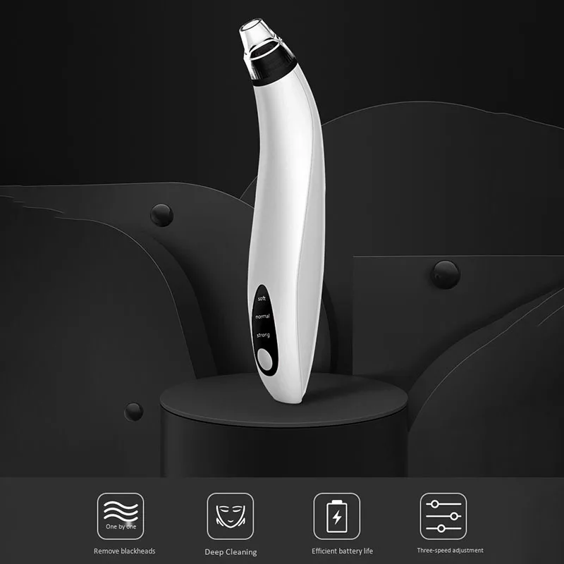 

Blackhead Remover Intelligent Acne Extractor Vacuum Pore Cleaner Mode Adjustable Face Cleaning Tool Facial Care Machine