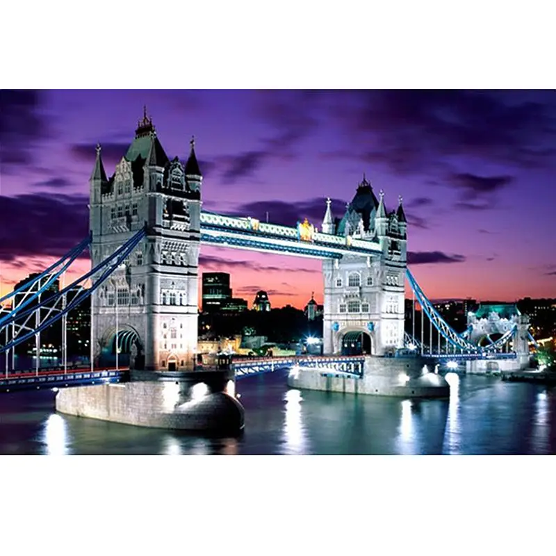 

Landmark Building Jigsaw Puzzle 1000 Pieces 75x50 cm Landscape Assembling Picture Puzzle For Adults Puzzles