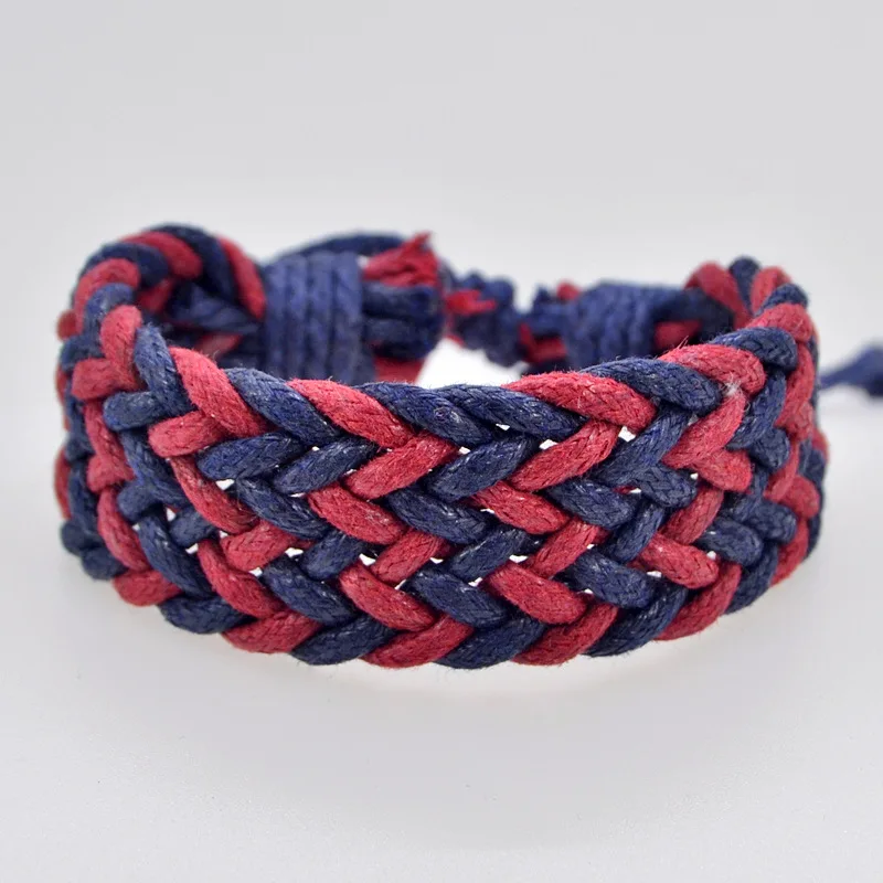 Лидер продаж 2 5 см Широкий пляжный Ретро стиль бохо бразильский многоцветный