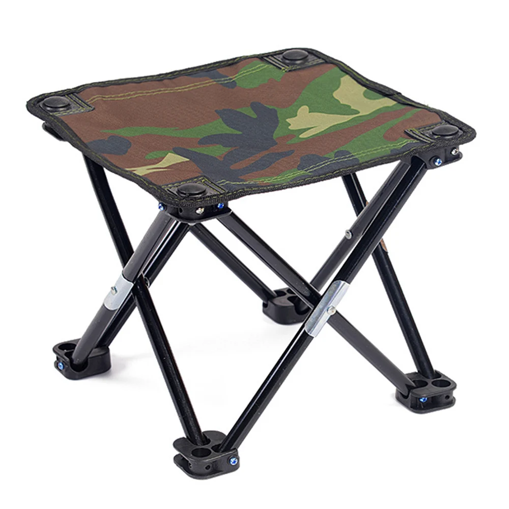 Goede Outdoor Ultralichte Draagbare Vouwen Vierkante Kruk Slacker Stoel Voor Bbq Camping Vissen Travel Wandelen Tuin Strand