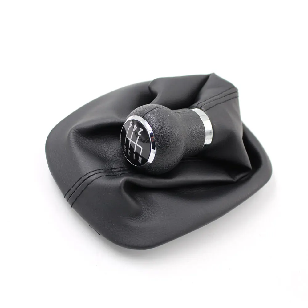 

Стайлинг автомобиля 5-скоростная ручка переключения передач с кожаным чехлом для VW Passat B5 1997 1998 1999 2000 2001 2002 2003 2004 2005