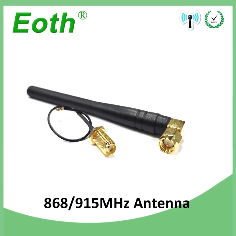 868 МГц 915 МГц антенна 3dbi SMA разъем GSM 915 МГц 868 МГц антенна+ 21 см RP-SMA ufl./IPX 1,13 Кабель