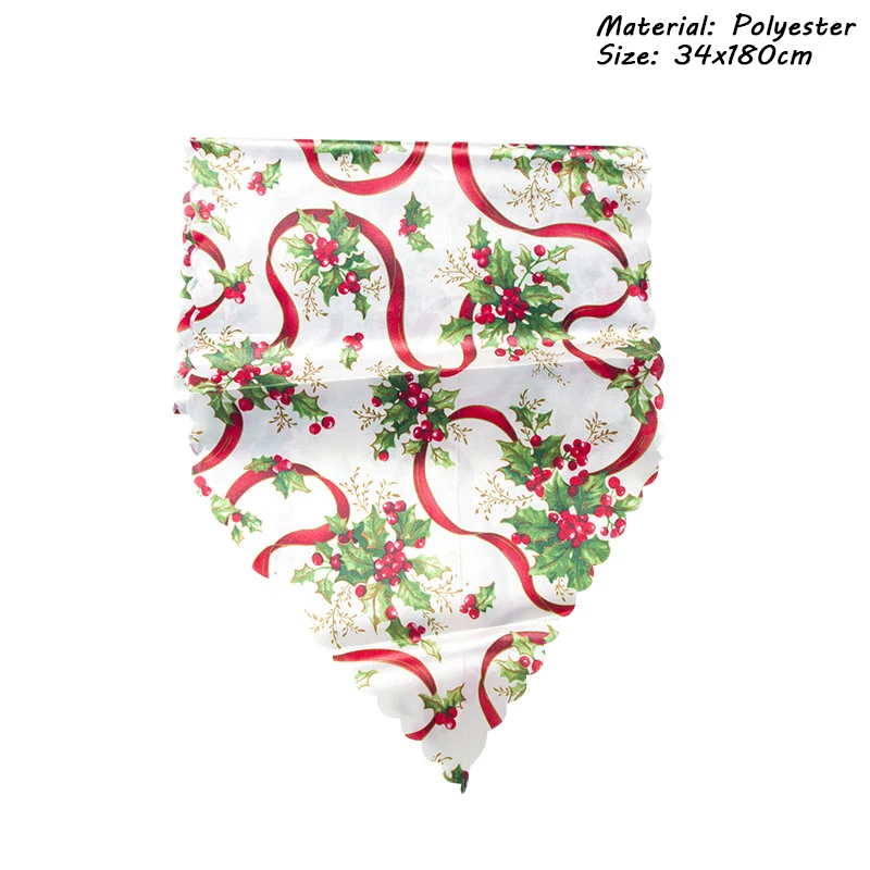 Настольная дорожка в виде Санта Клауса для дома рождественские украшения 2020