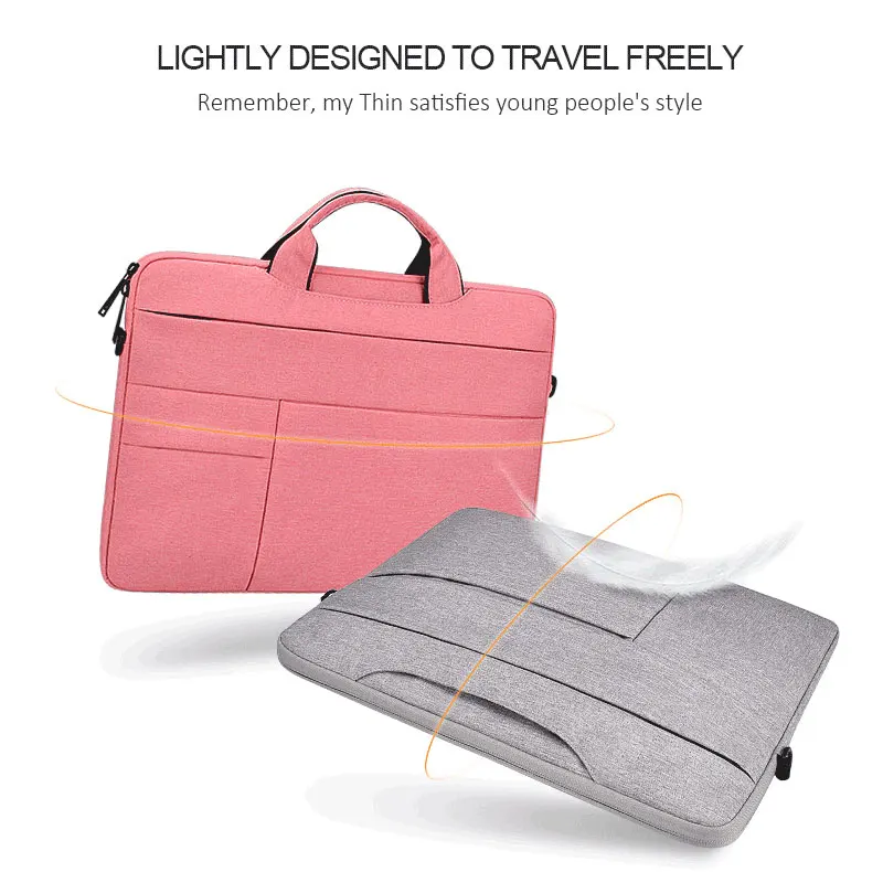 

YuBeter Laptop Bag Briefcase Computers Sleeve Tablet Notebook Pouch for Macbook Air Pro 11 12 13 14 15.6 Inch Xiaomi Asus Huawei