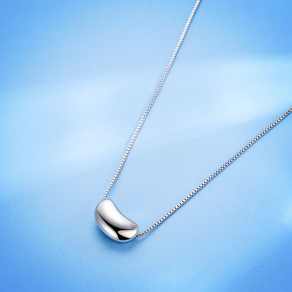 Женское ожерелье из серебра 925 пробы с подвеской в виде виноградной бусины -