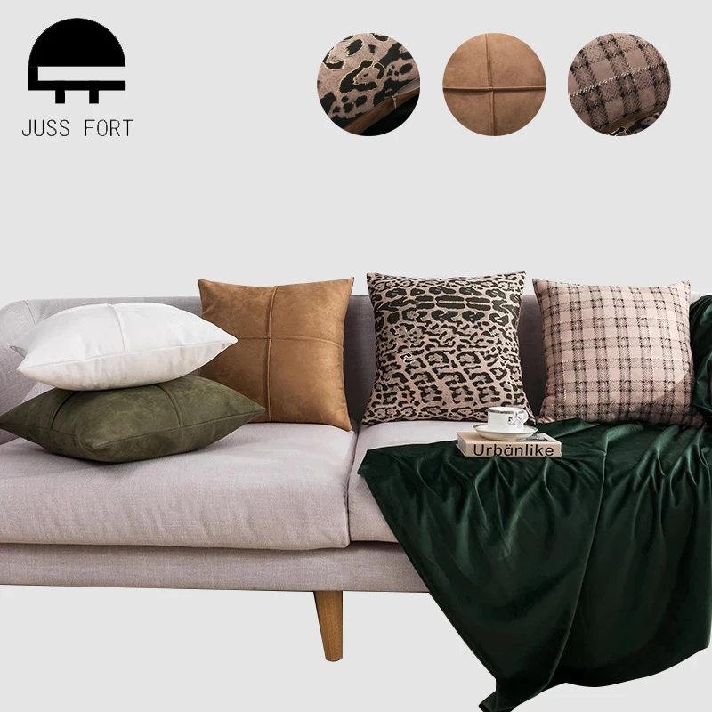 Новинка мягкие чехлы для диванных подушек с 3D замшевыми полосками тонкие