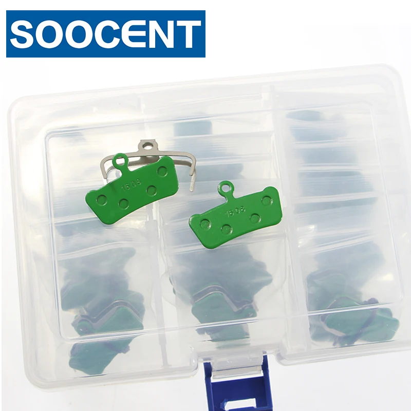 20 пар в коробке зеленые велосипедные дисковые Тормозные колодки для SRAM Avid X0 Trail