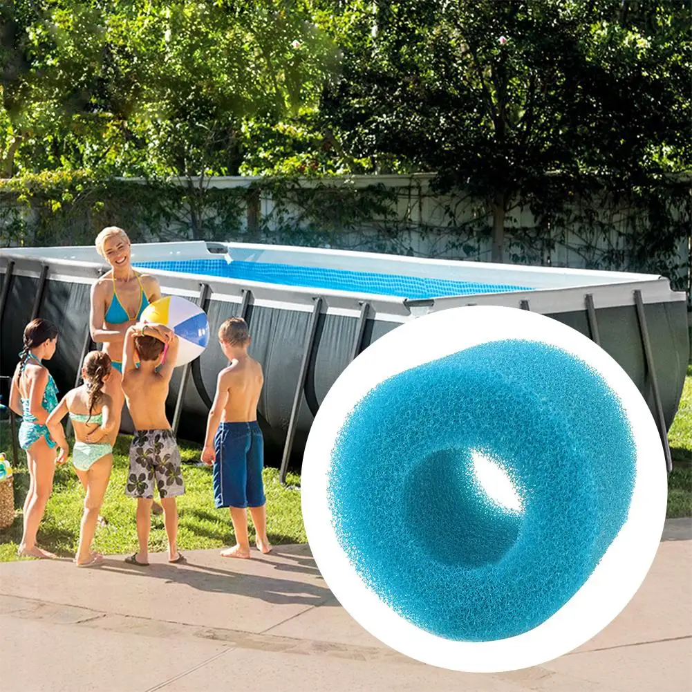 Цилиндрический фильтр для бассейна Многоразовый моющийся Поролоновый