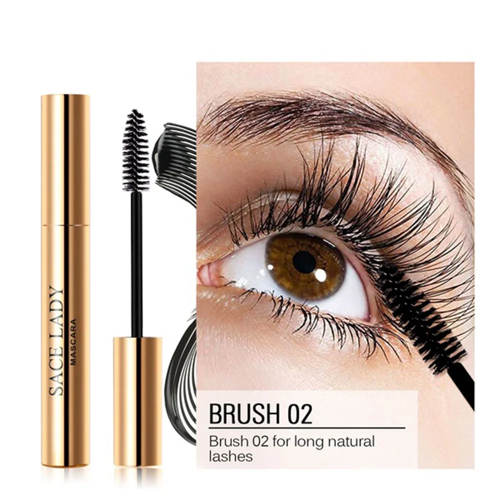 SACE LADY 4D шелковое волокно Rimel расширение объема ресницы туш для ресниц Макияж
