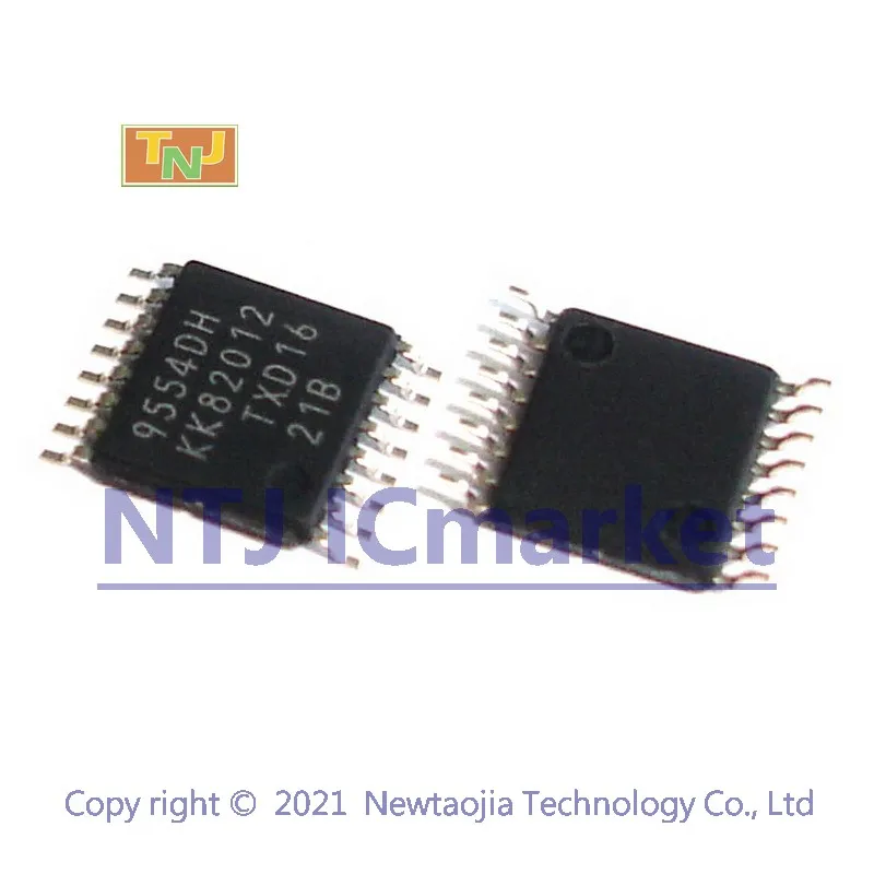 2 PCS PCA9554DH TSSOP-16 PCA9554 9554DH 8-bit I2C and SMBus I/O port IC CHIP |