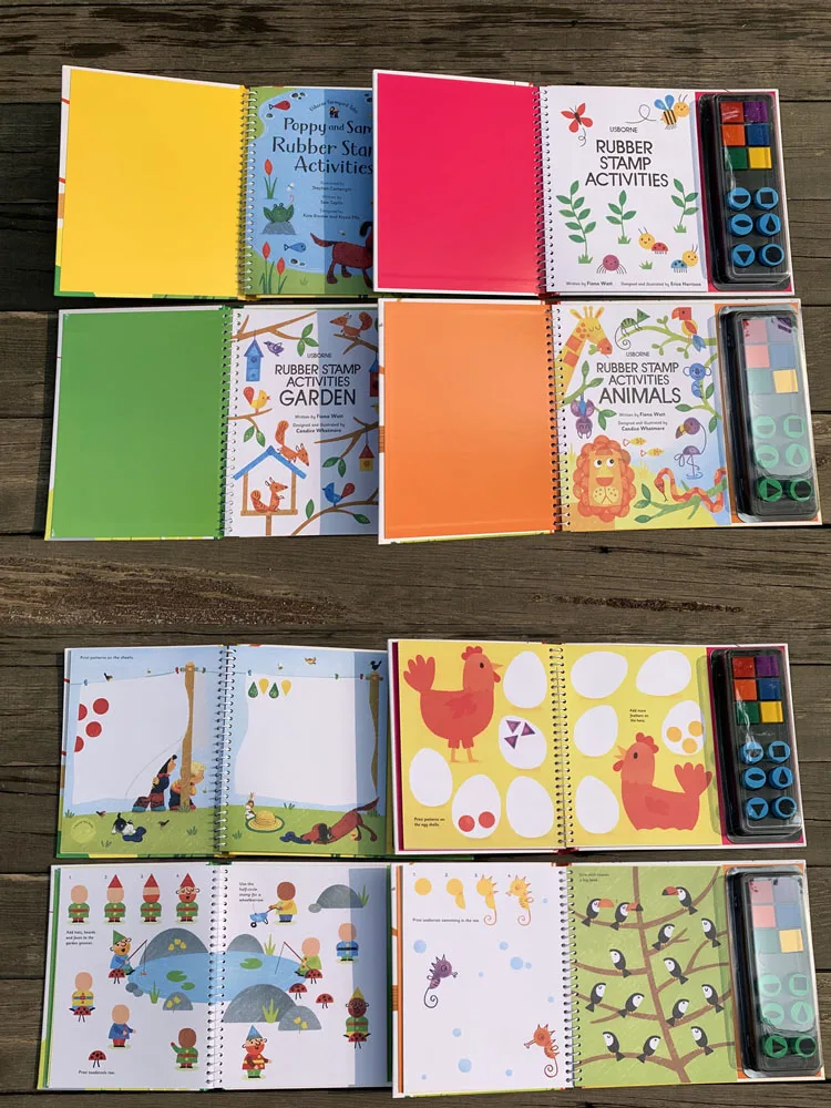 Пальчиковые граффити картина книга пигмент моющиеся Цвет Детские Обучающие