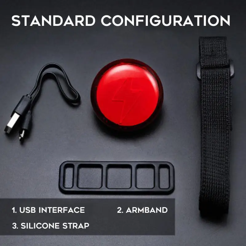 Задний фонарь для велоспорта Аксессуары велосипеда USB зарядка портативный 120 лм