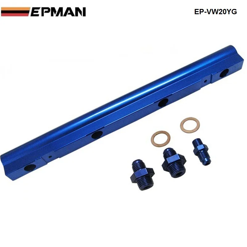 Алюминиевые заготовки Топ поток топливной форсунки Rail турбо комплект синий