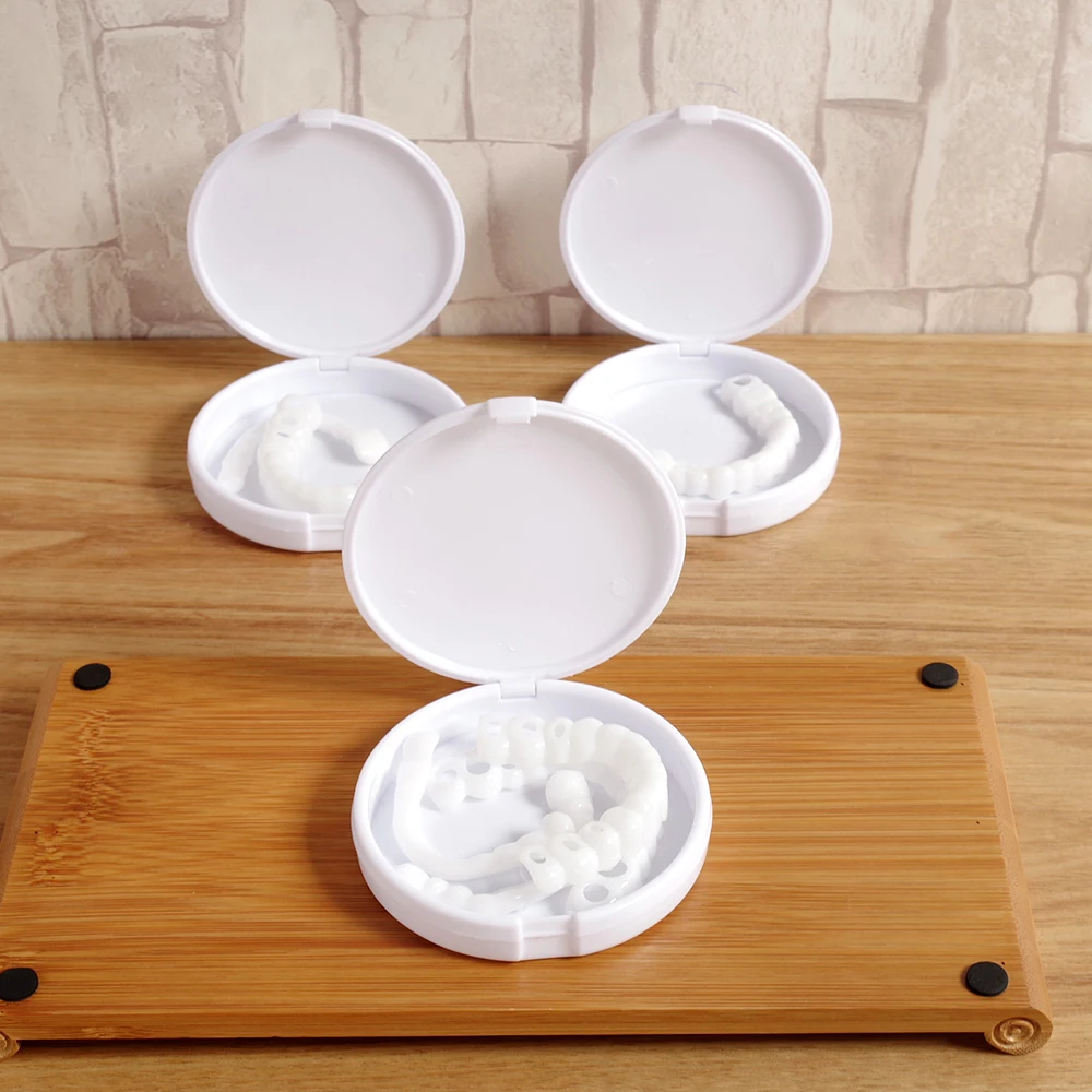 Верхние и нижние виниры накладные зубы нетоксичные практичные пластиковые для