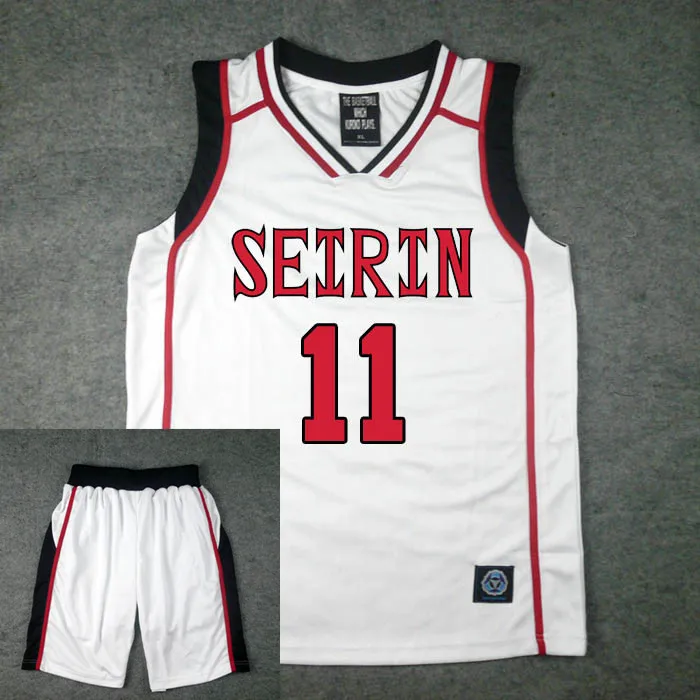Комплект из майки и шортов Kuroko no Basuke Seirin High School No.11 Tetsuya No.10 | Тематическая одежда