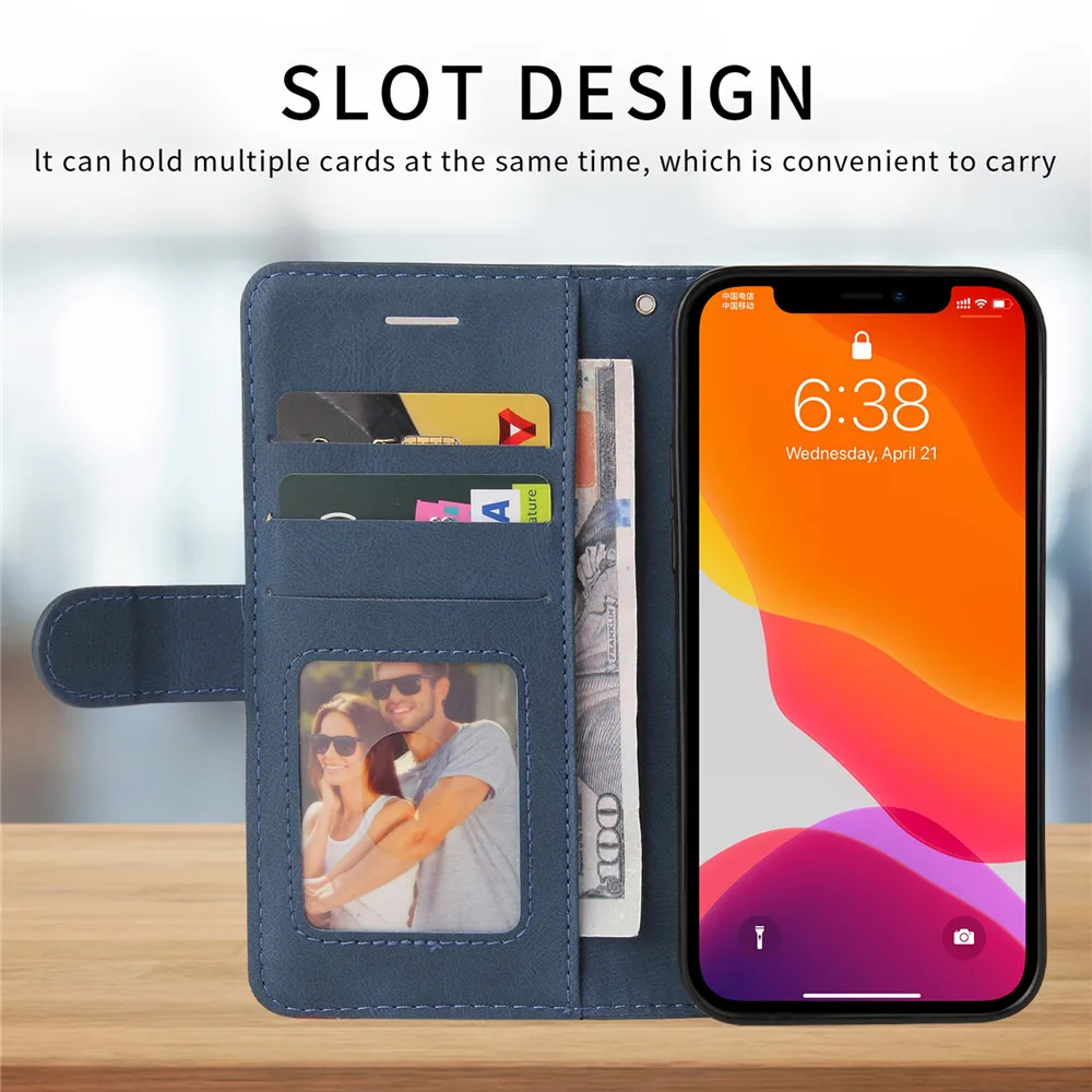 Чехол для iPhone XS Max кожаный чехол-бумажник флип-чехол Apple чехол телефона XR X