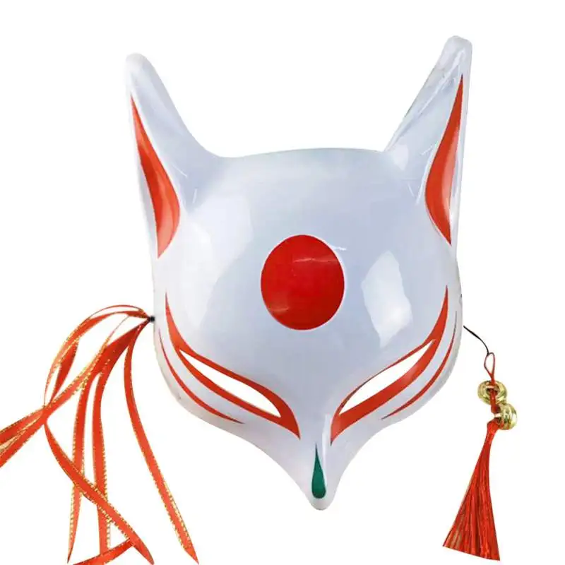 Новая маска для Хэллоуина маскарадное платье с лисой Полулицо ручная