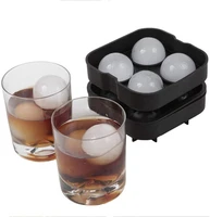 silicone ice cube maker diy creative silica gel spherical tray mould home bar party cool whiskey wine mold ice cream tools