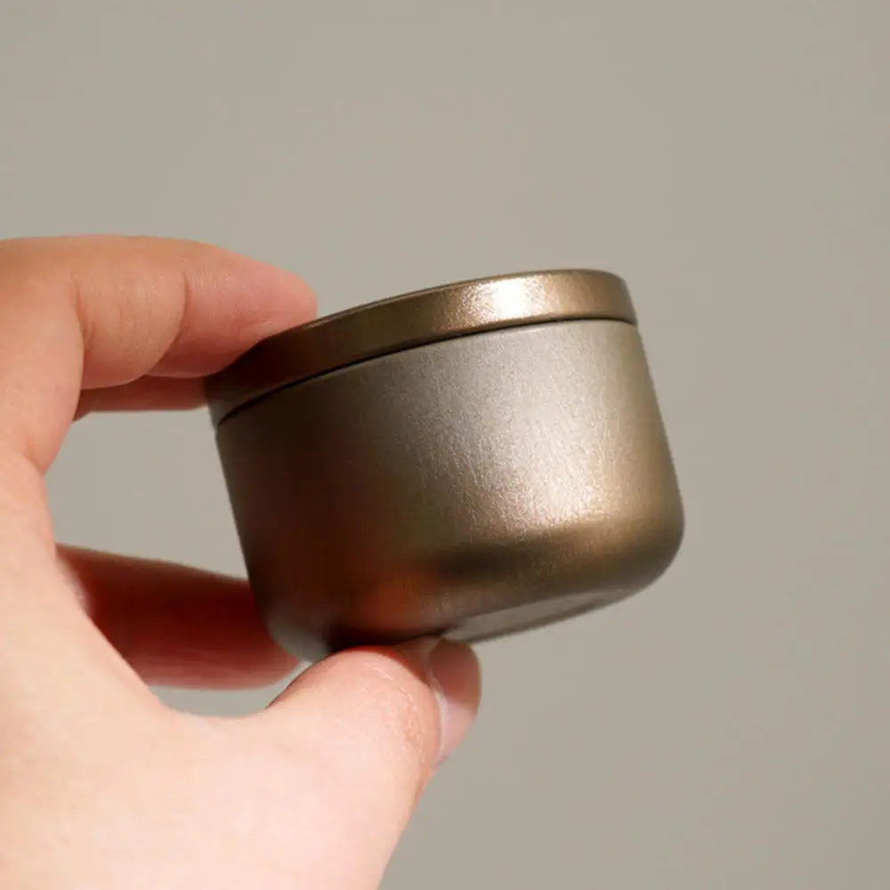 1 шт. мини банка для чая портативная Жестяная Банка упаковка цветочного конфеты