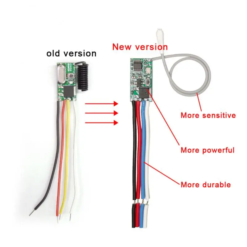 

Радиочастотный 433 МГц пульт дистанционного управления DIY 1CH Micro Module DC 3,6 V-24V светодиодный светильник ler RF релейный приемник беспроводной пульт...