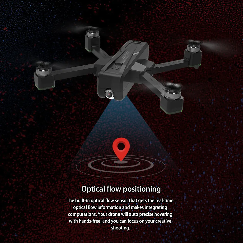 5G wifi FPV 2K gps бесщеточный складной Радиоуправляемый Дрон с одной осью Gimbal RC