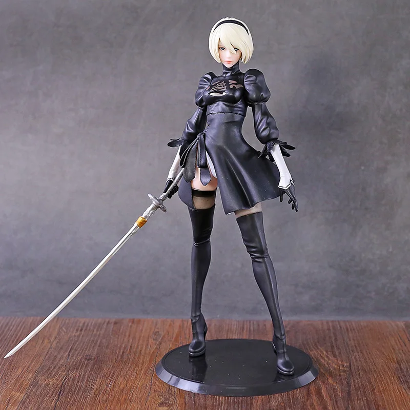 NieR Automata 2B YoRHa № 2 Тип B Smll меч версия фигурка кукла из ПВХ Коллекционная модель