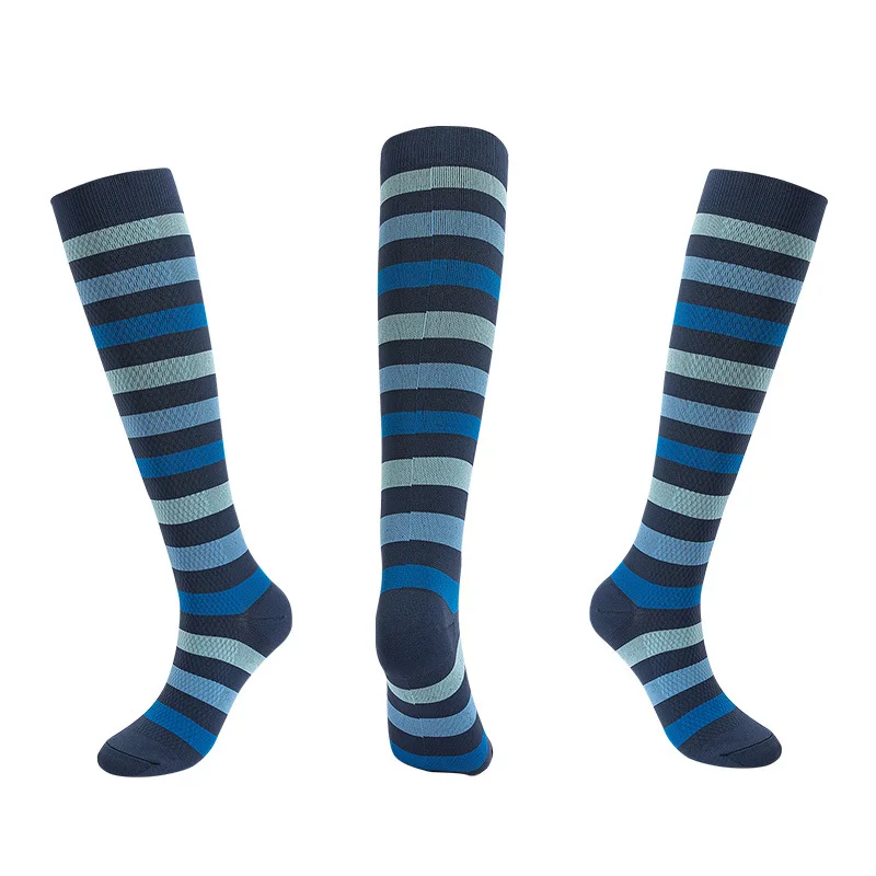 

20 PCS Can Custom Print Compression Stockings Male Female Unisex Sport Athletic Breathable Outdoor Running Cycling Funny Socks