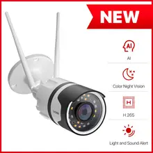 ZOSI 2MP HD 1080P Wireless IP WiFi Camera CCTV Security Outdoor Video Surveillance Two Way Audio Home Waterproof Night Vision