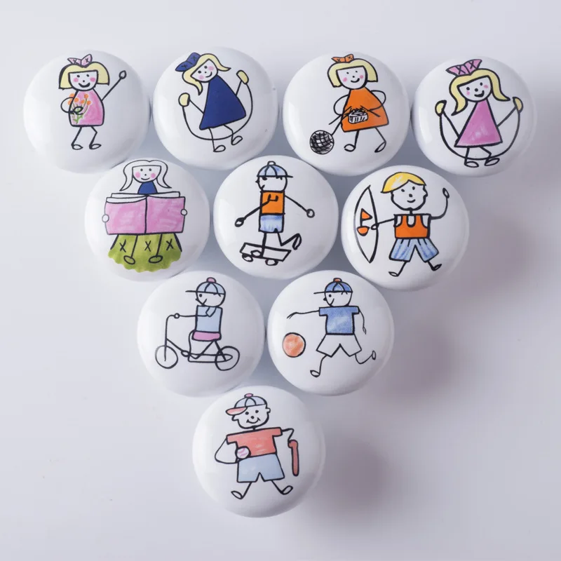 Мебельные ручки для детской спальни выдвижного ящика компьютерного стола