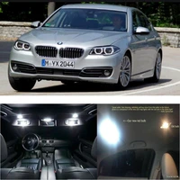 led interior car lights for bmw f10 2014 room dome map reading foot door lamp error free 13pc