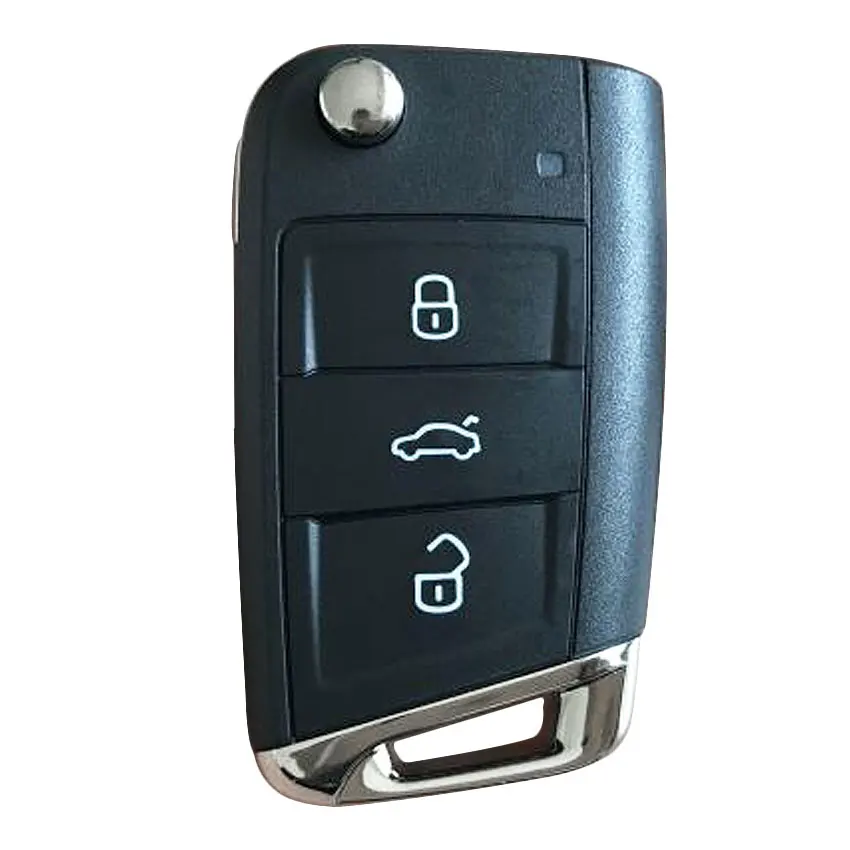 Оригинальная Кнопка OEM дистанционный смарт ключ брелок 3 для VW Tiguan L 434 МГц ID48 Chip 5G0